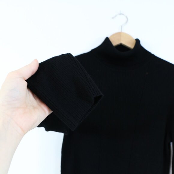 *Spense Black Turtleneck Dress - Picture 5 of 8